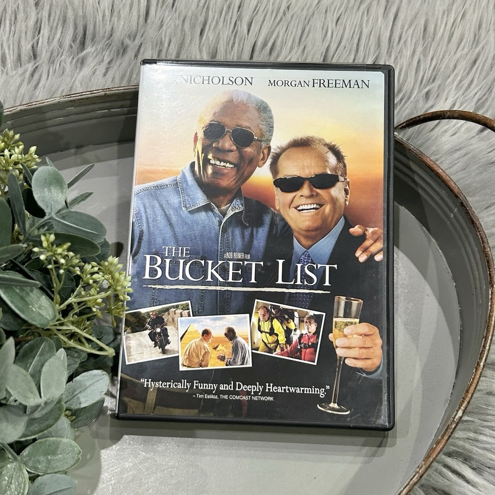 The Bucket List (DVD, 2007, WS & FS)  Jack Nicholson & Morgan Freeman